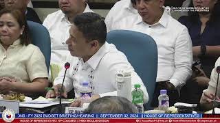 COMMITTEE ON APPROPRIATIONS  BUDGET BRIEFINGHEARINGS OF THE FY 2025 PROPOSED BUDGET DepEd [upl. by Natka]