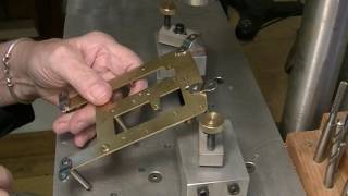 The Village Clockmaker Clock repair tutorial 23 Rebushing a clock plate the easy way [upl. by Aleira]