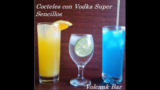 Cocteles Con Vodka Super Sencillos [upl. by Aicened506]