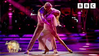 Tasha Ghouri and Aljaz Skorjanec Rumba to What I Was Made For from Barbie ✨ BBC Strictly 2024 [upl. by Francisco]