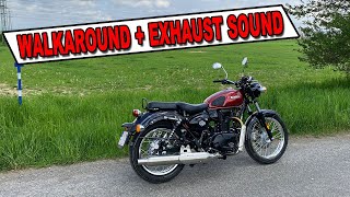 2021 Benelli Imperiale 400  Walkaround  Exhaust sound RED EURO5 [upl. by Quill700]