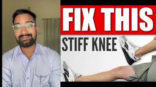 Stiff knee Surgery by arthroscopy IndianArthroscopySocietyOnline [upl. by Theurer519]