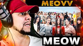 KPOP STILL POPPIN MEOVV  Meow REACTION [upl. by Ellocin]