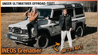 INEOS Grenadier 2025 Unser ultimativer Test mit dem 4x4 Offroader ab 71140€ Fahrbericht  Review [upl. by Aneerak]