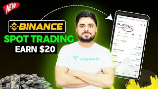 How To Earn Beginners From Binance Spot Trading   Binance Se Paise Kaise Kamaye [upl. by Bamby]