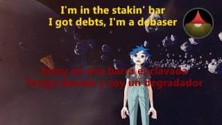 Saturnz Barz Gorillaz Letra espingl [upl. by Ativ]