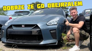 Porzucony Nissan GTR na placu IAA w USA okazał się MINĄ [upl. by Annaj]