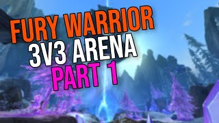 Fury Warrior 3v3 Arena 1 Dragonflight Season 4 [upl. by Cressler427]