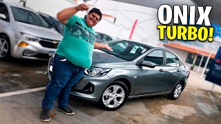 FUI CONHECER A NOVA LOCADORA DE CARROS E ALUGUEI O ONIX TURBO [upl. by Grishilde]