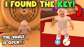 KEY FOR THE SECRET VAULT IN ADOPT ME 2021 UNLOCKING THE VAULT  Roblox Adopt Me [upl. by Soulier]