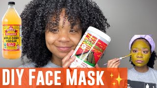 DIY Aztec Clay Face Mask with Turmeric and Aloe Vera [upl. by Garceau]