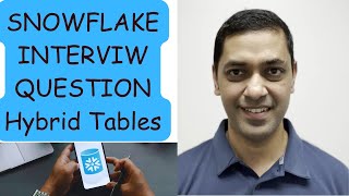 Snowflake Interview QuestionsHybrid Tables35 [upl. by Notsur]