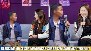 Sem Santiago Dan Momo Geisha Bertemu Suara Mirip Banget Bikin Bengong Viral Hari Ini [upl. by Aibat92]