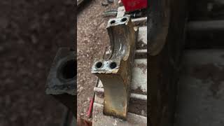 Dozer A Frame Bracket Replacement [upl. by Norramic]