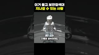 이거 들고 보안검색대 지나갈 수 있는 사람 [upl. by Aramal643]