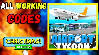 All Secret Airport Tycoon CODES 2023 Roblox Codes for Airport Tycoon [upl. by Steward981]