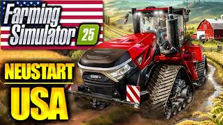 Ich wandere aus und baue eine Farm in den USA  Farming Simulator 25 [upl. by Eikcir]