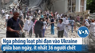 Nga phóng loạt phi đạn vào Ukraine giữa ban ngày ít nhất 36 người chết  VOA Tiếng Việt [upl. by Bazar83]