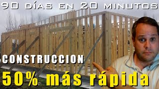 Construcción completa de una vivienda de madera [upl. by Tri]