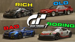 What Your Favourite Gr3 Car Says About You Gran Turismo 7 [upl. by Marylou]