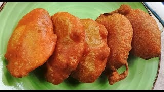 உருளைகிழங்கு பஜ்ஜிPotato bajjipotato bajji recipe in tamilOWN STYLE COOKING [upl. by Lyrahs]