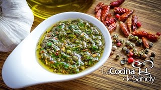 Chimichurri la salsa del asado Argentino [upl. by Beker]