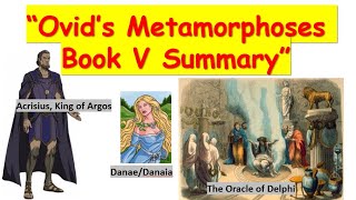 Ovids Metamorphoses Book V Summary [upl. by Nevek]