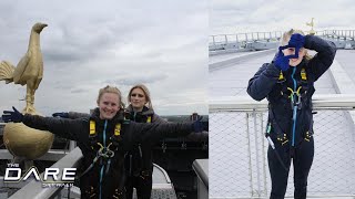 The Dare Skywalk amp Edge 47 Metres above London [upl. by Naffets32]