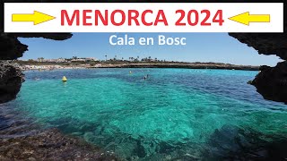 Menorca  Calan Bosch  2024 [upl. by Ermin]