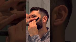 How to properly use a Cut Throat razor to shape up your beard 🧔 beards [upl. by Centonze]