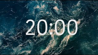 20 Minute Timer With Relaxing Music Nature Theme [upl. by Anerbas227]