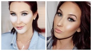 How To  Contour  Blush  Highlight amp Bake The Face [upl. by Annahtur67]