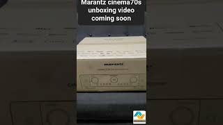 New Marantz Cinema 70s amp Unboxing Video coming soon [upl. by Pincas]