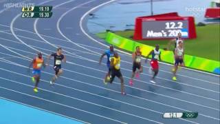 Usain Bolt 200m rio video – Rio Olympics 2016  Mens 200M Final [upl. by Tymon]