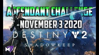 Ascendant Challenge October 27 2020 Solo Guide  Destiny 2  Corrupted Eggs amp Lore Location [upl. by Arekat]