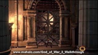 God of War III Walkthrough  The City of Olympia Part 3 HD [upl. by Bocock]