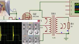 Inverter  circuit design Part3  Covering spikes generated [upl. by Rosita]