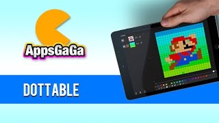 iPad Dottable：繪製像素畫的好工具 [upl. by Eikcor816]