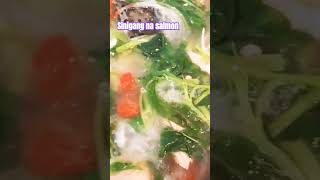 Sinigang na Salmon Recipe salmon sinigangnasalmon trendingshorts asmr [upl. by Asiuol]