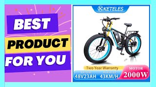 Keteles K800 Dual Motor 2000W Electric Bicycle [upl. by Ora]