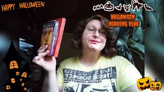 halloween reading vlog [upl. by Gardia574]