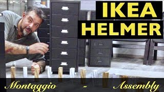 Istruzioni MOBILE IKEA HELMER Montaggio Assembly Assemble Montage montaje montage Instructions [upl. by Aneehs]