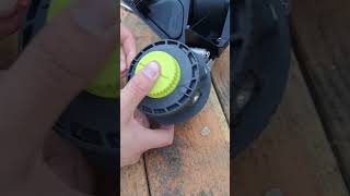 How to String Ryobi Weed Eater [upl. by Accisej]