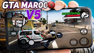 تحديث لعبة GTA SA بمود المغرب للاندرويد  GTA San Andreas maroc V5 [upl. by Weirick780]