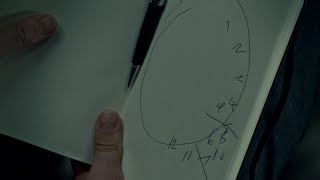 HANNIBAL TVWILL DRAWS A CLOCK FACE [upl. by Alakim865]