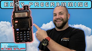 How To Program A Baofeng UV5R Ham Radio [upl. by Duwe]