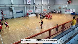 U15 FIP 2425  GERARDIANA  BASKET BRUGHERIO 20102024 [upl. by Ellard]