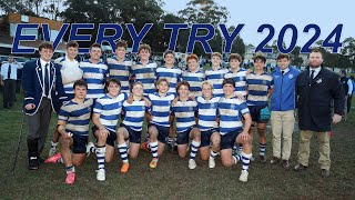 Every Riverview 1st XV Try 2024 [upl. by Thurlough]