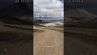 3 RUTAS ARGENTINAS  IMPERDIBLES  Videos completos en mi canal rutasargentinas [upl. by Drofkcor]