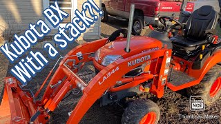 Kubota BX Vertical exhaust stack mod [upl. by Dre]